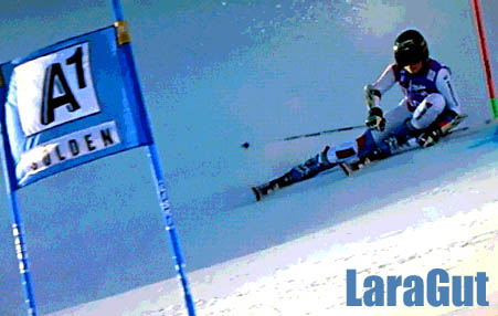 Svetový pohár v lyžovaní Sölden, víťazka 2013 Lara Gut