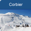 lyžovanie Corbier