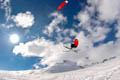 snowkiting La Thuile